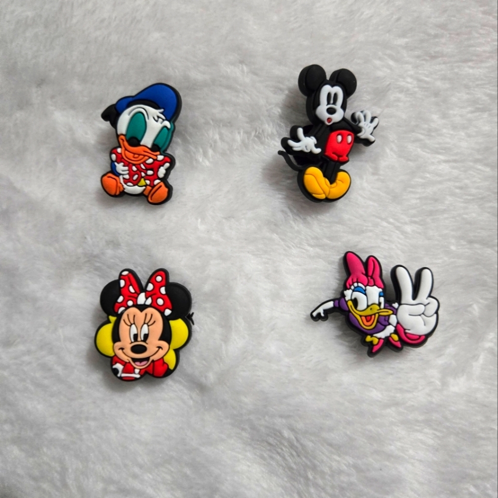 Disney Cartoon Crocs Charms Set